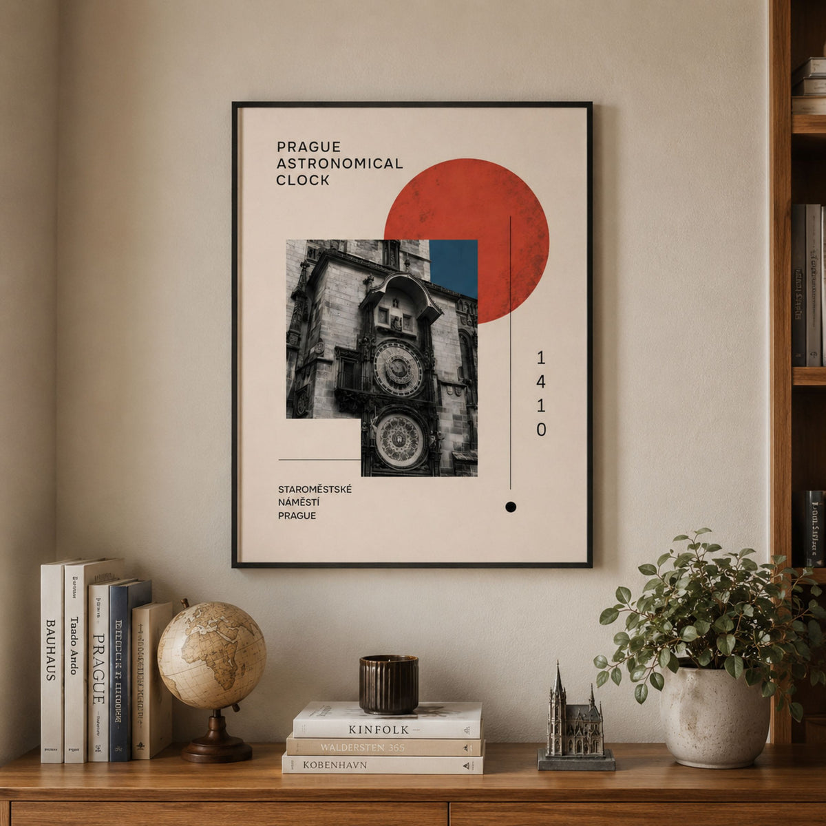 Prague Astronomical Clock Print