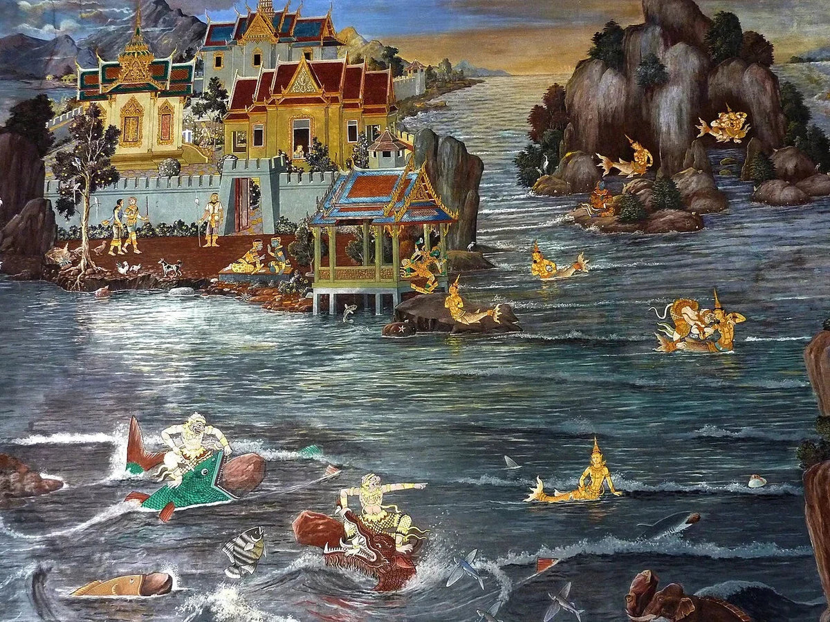 Hanuman and Suvannamaccha: The Mermaid Story From Thailand's Ramakien