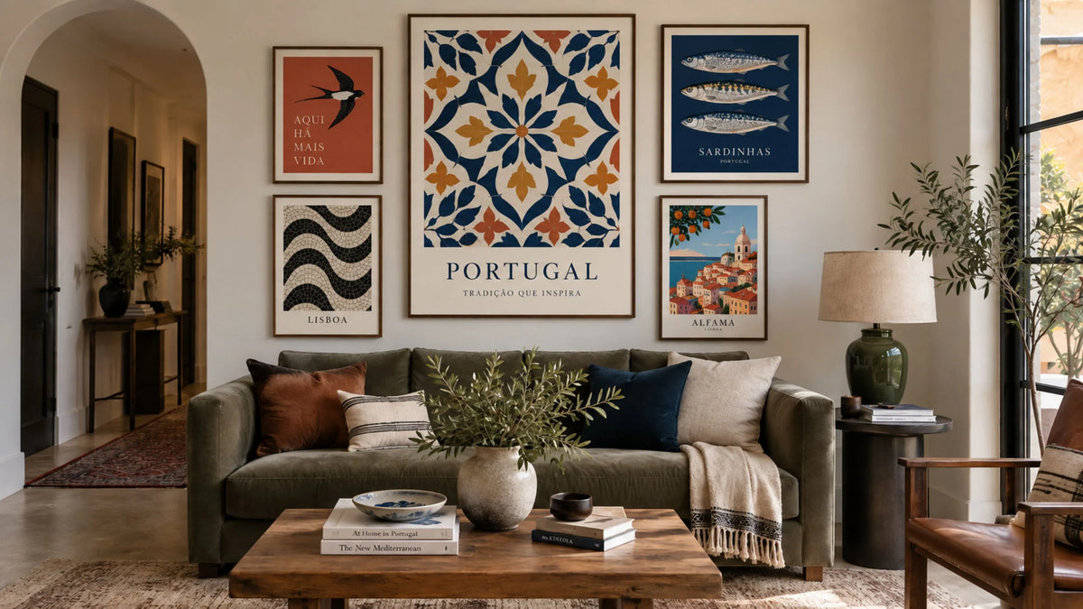 Portuguese Wall Decor Ideas Inspired by Azulejos and Portuguese Culture