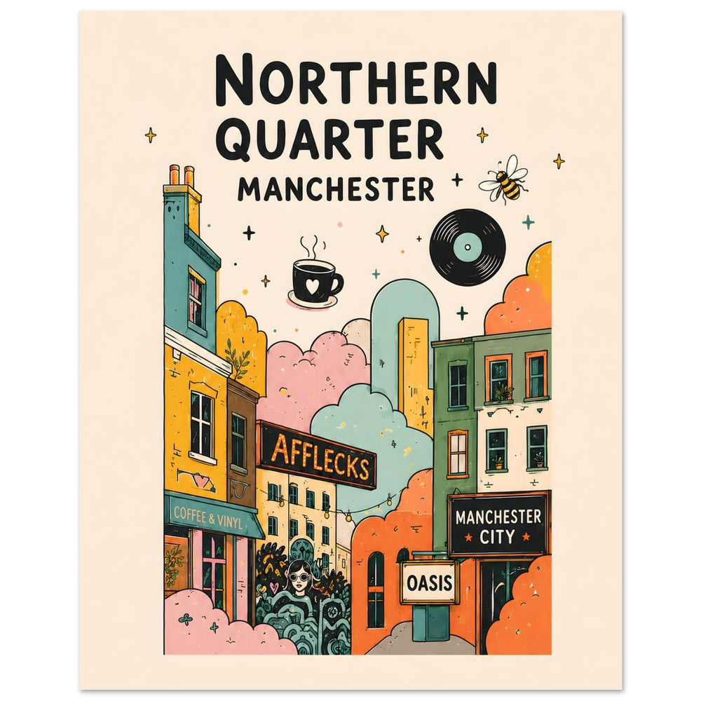 Manchester Norther Quarter Poster