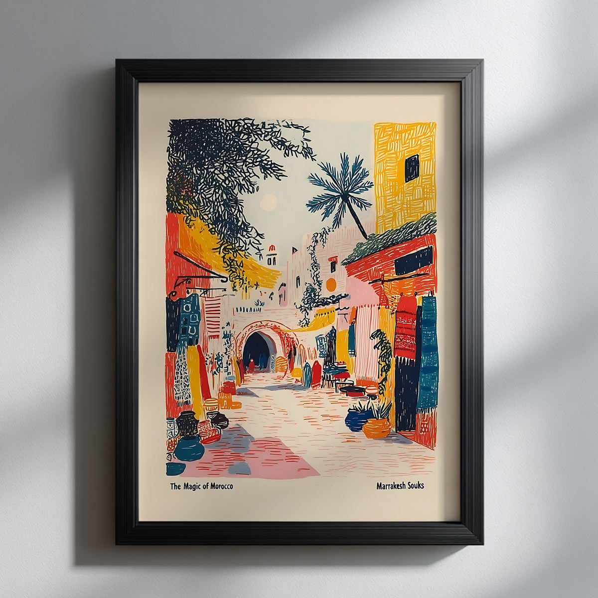 Marrakech Souks Print