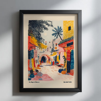 Marrakech Souks Print