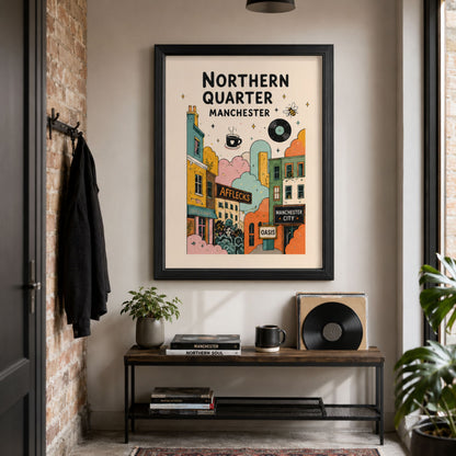Manchester Norther Quarter Poster
