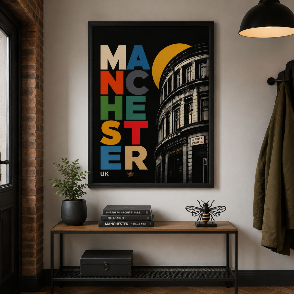 Manchester Central Library Print