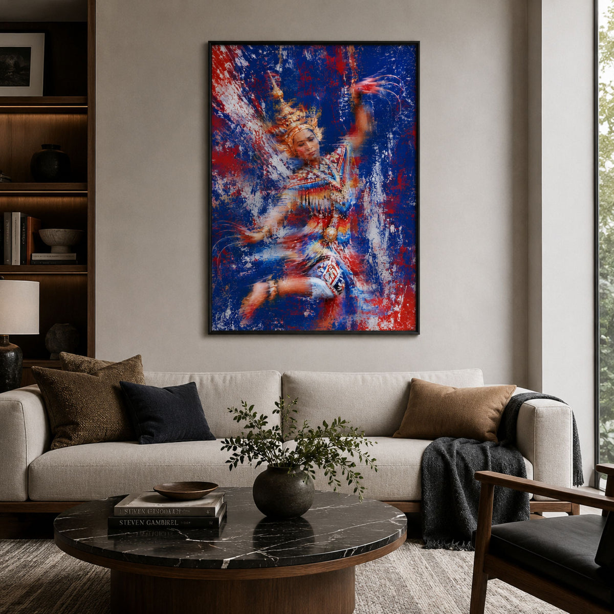 Southern Thai Nora Dance Print