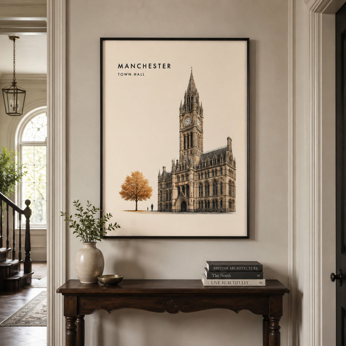 Manchester Town Hall Poster