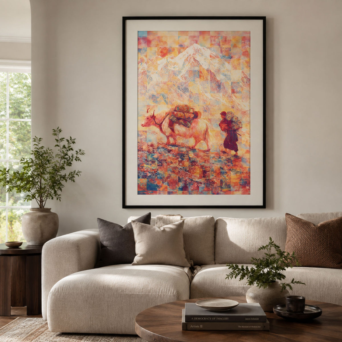 Mount Everest Yak Print