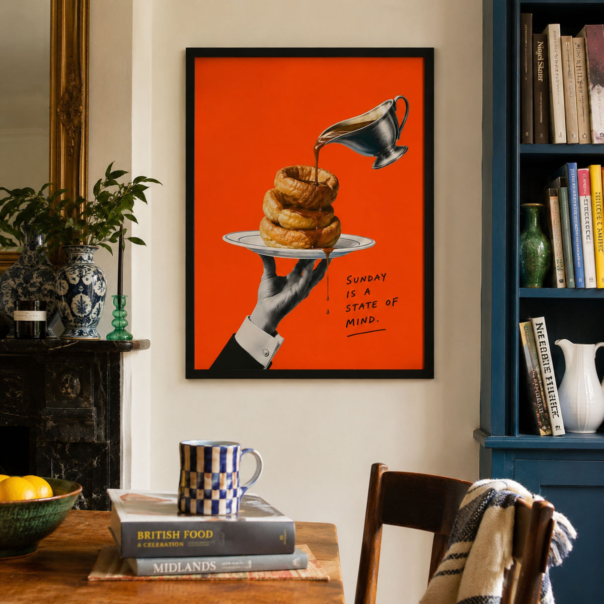 British Yorkshire Pudding and Gravy Poster