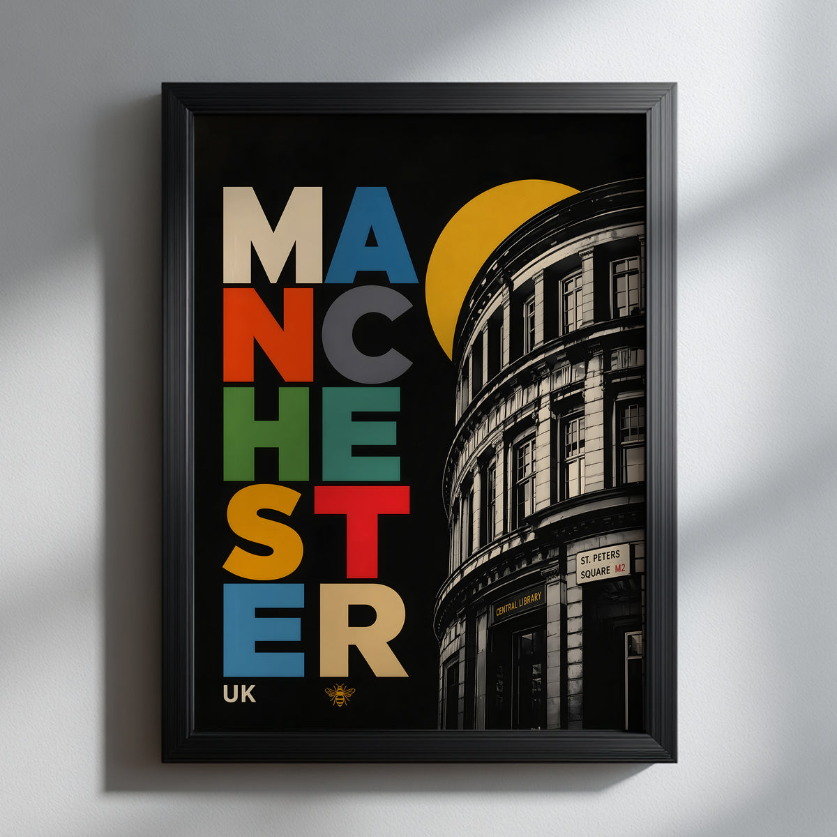 Manchester Central Library Print