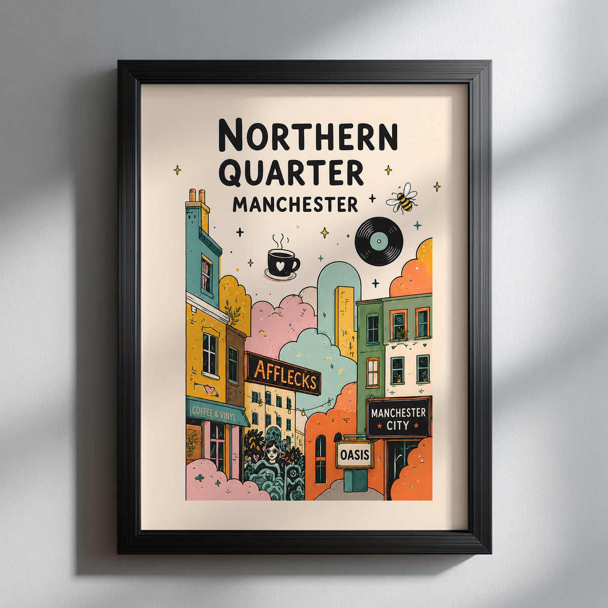 Manchester Norther Quarter Poster