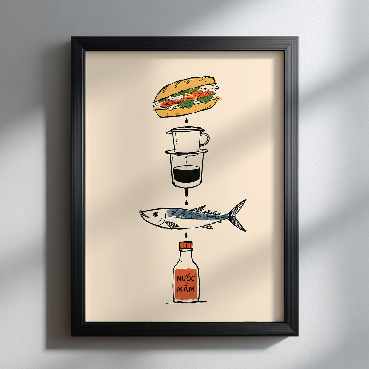 Vietnamese Kitchen Essentials Print
