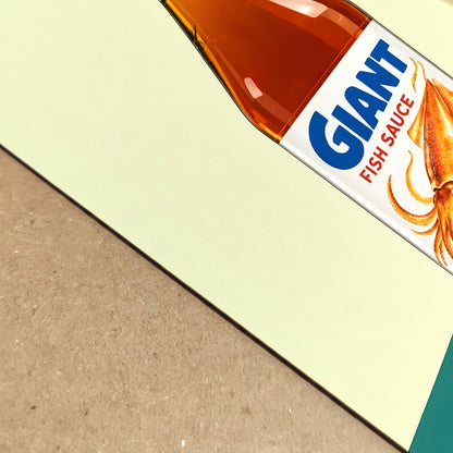 Fish Sauce Pop Art Print