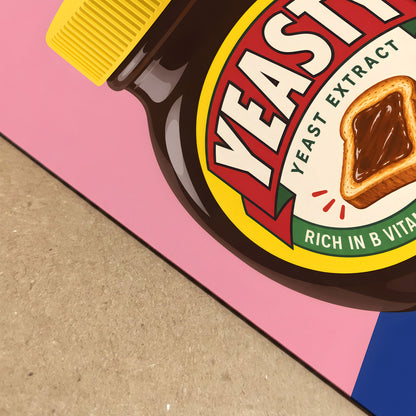 British Yeast Extract Pop Art Print