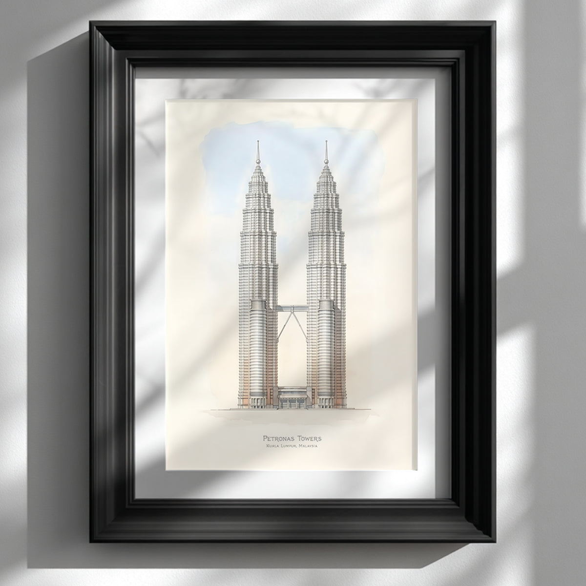 Kuala Lumpur Petronas Towers Print