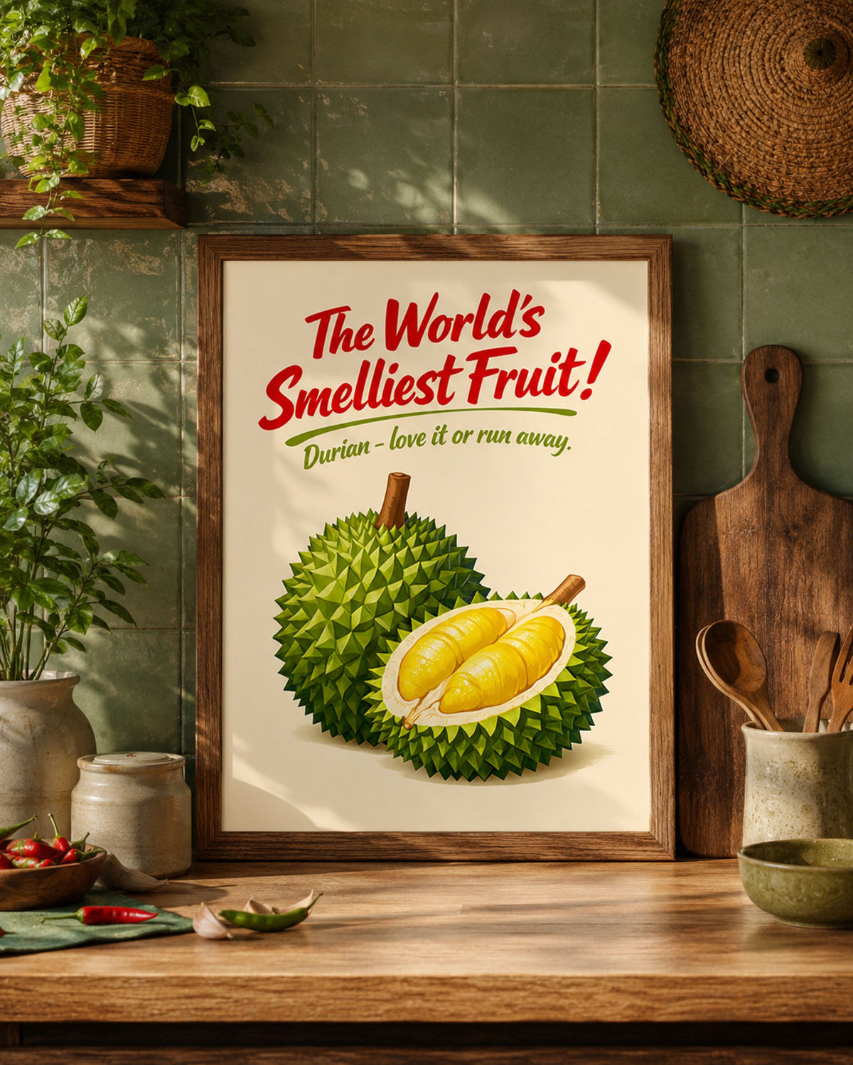 Smelly Thai Durian Poster