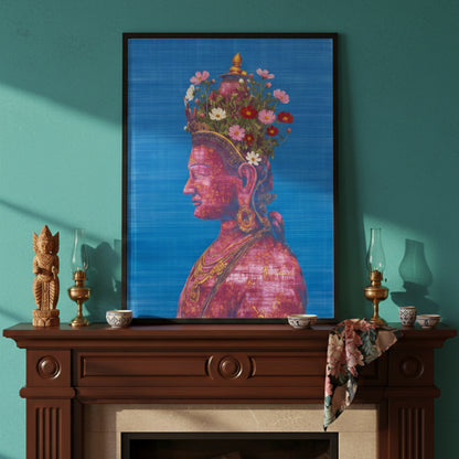 Buddha Galsang Flower Print