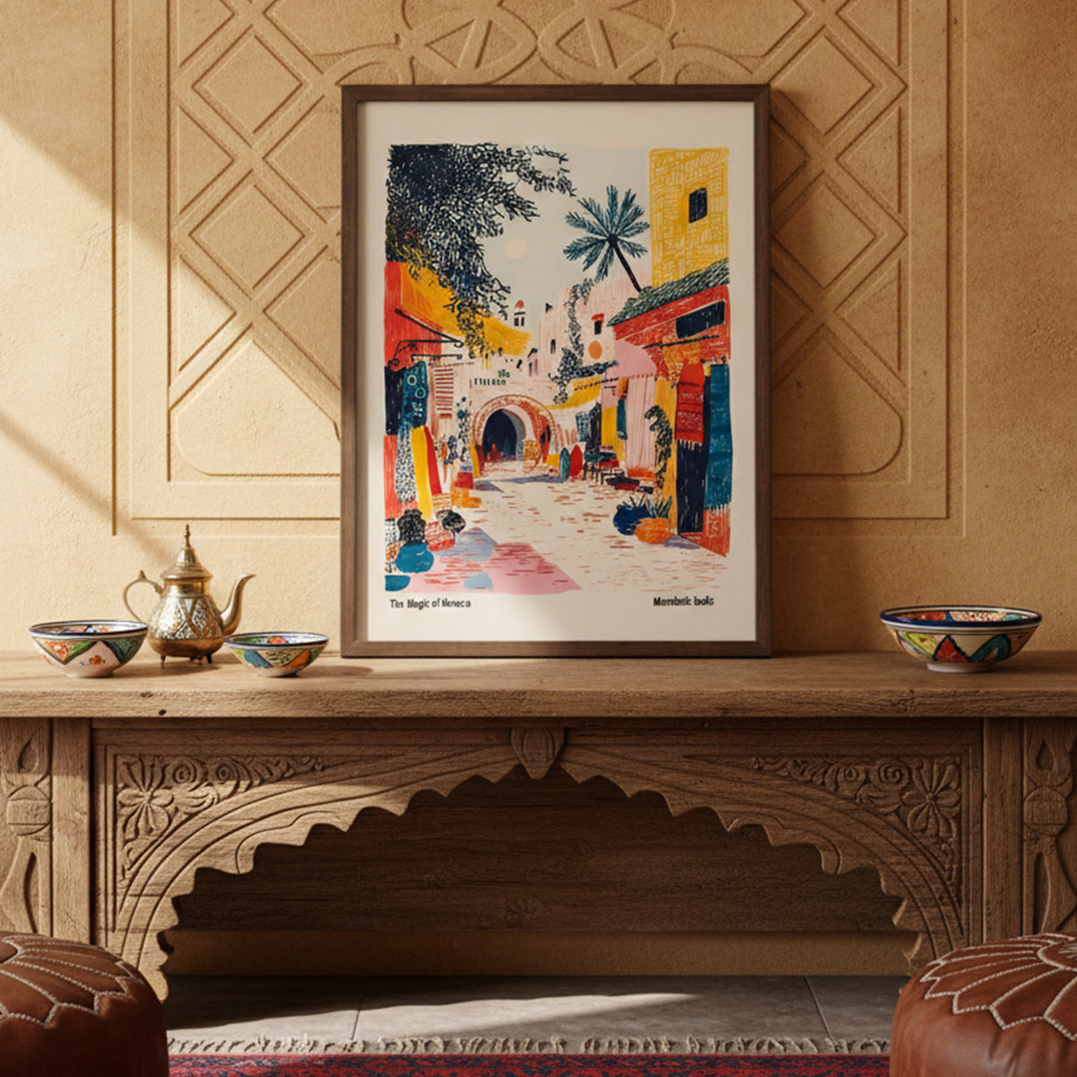 Marrakech Souks Print