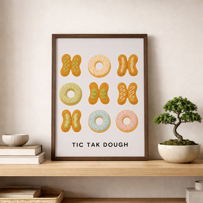 Thai Pa Thong Ko Tic-Tac-Toe Print