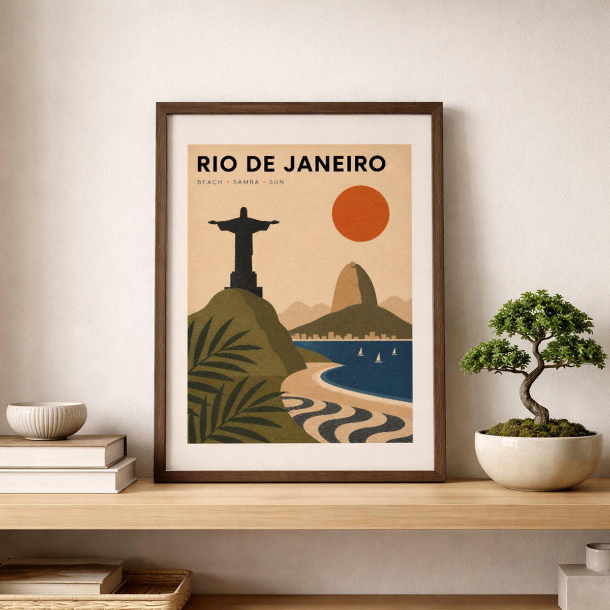 Rio de Janeiro Sugarloaf Mountain Print