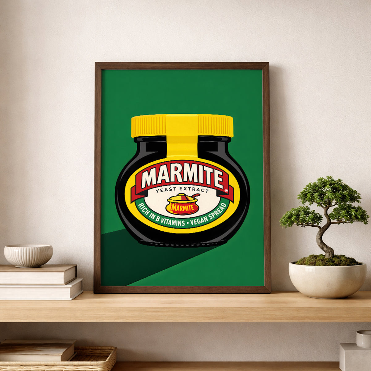 British Marmite Pop Art Print
