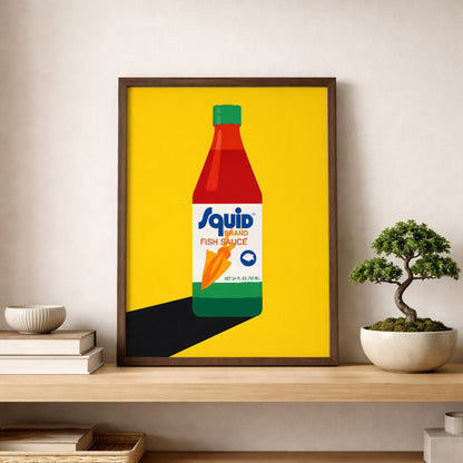 Thai Fish Sauce Pop Art Print