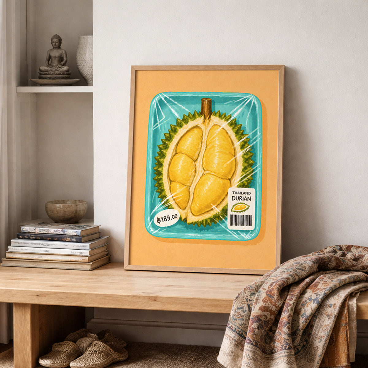 Thai Durian Packaging Print