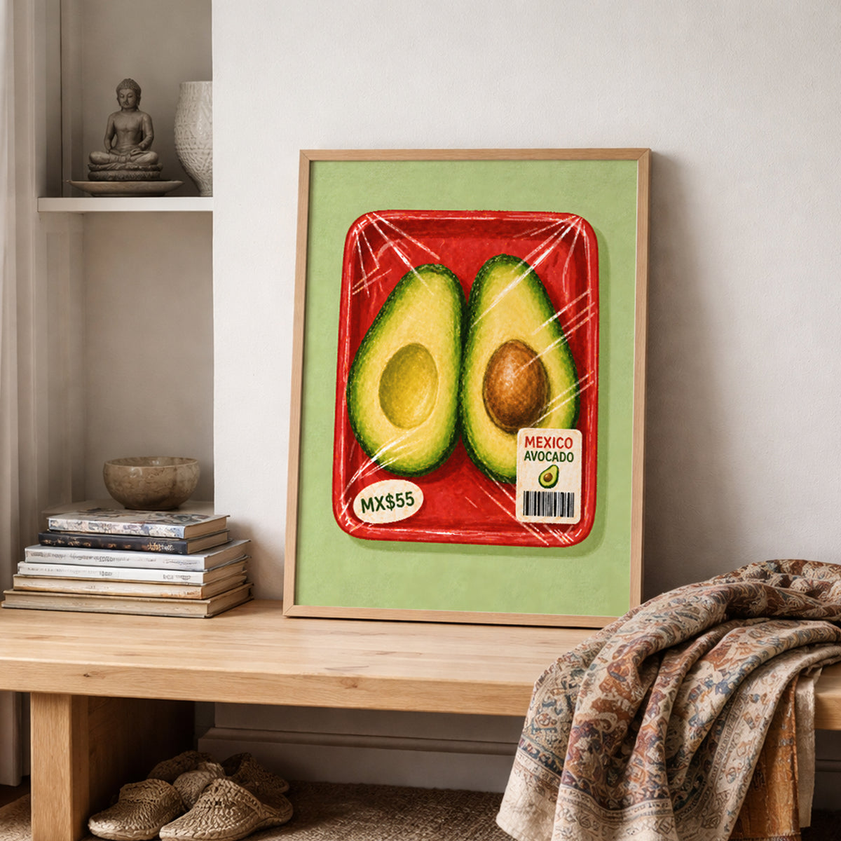 Mexican Avocado Packaging Poster