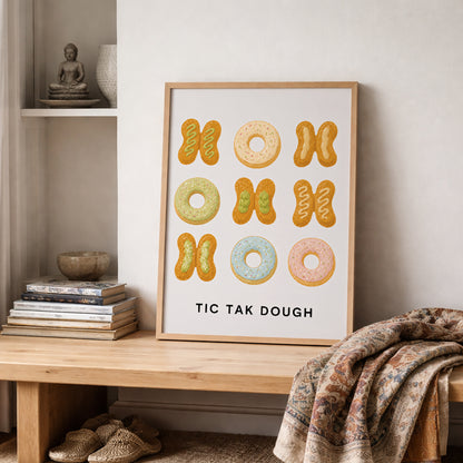 Thai Pa Thong Ko Tic-Tac-Toe Print