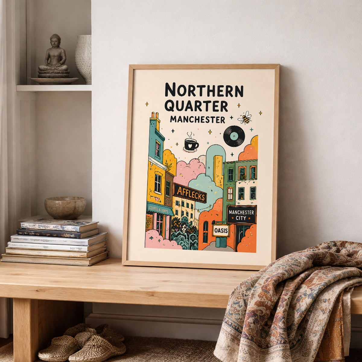 Manchester Norther Quarter Poster