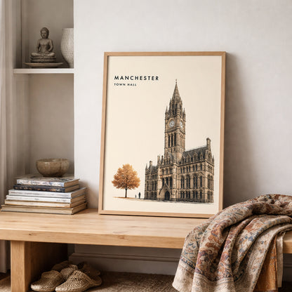 Manchester Town Hall Poster