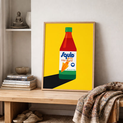 Thai Fish Sauce Pop Art Print