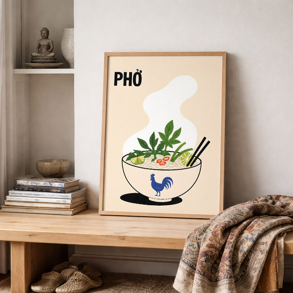 Vietnamese Pho Noodle Soup Poster