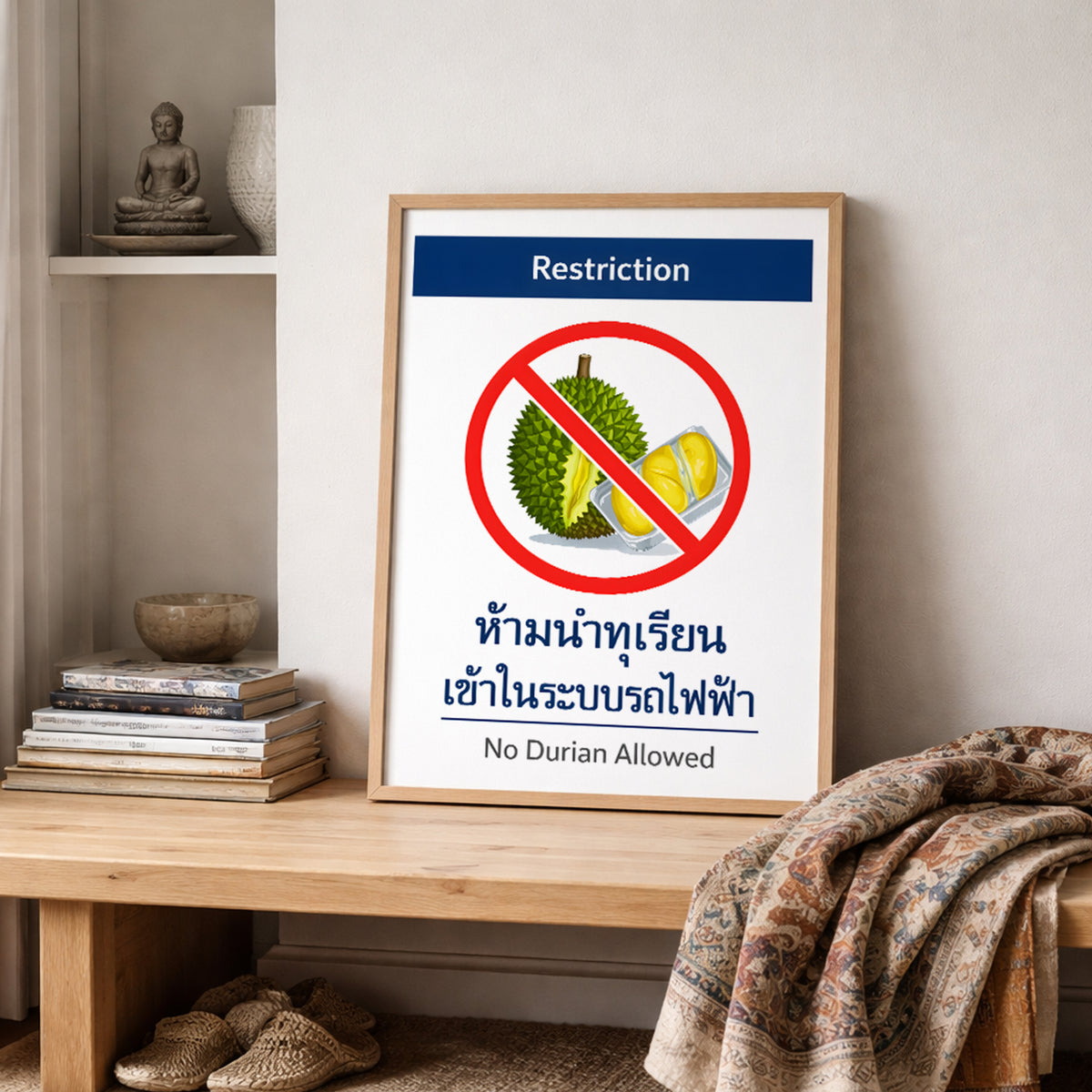 Bangkok No Durian Allowed Poster