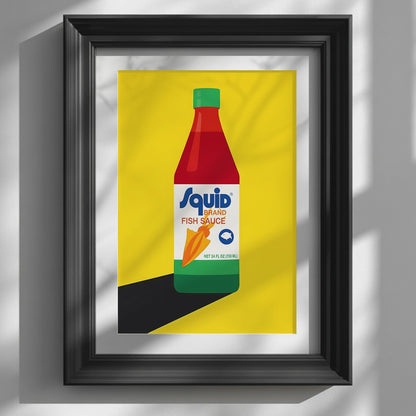 Thai Fish Sauce Pop Art Print