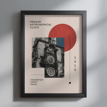 Prague Astronomical Clock Print