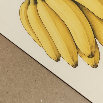 Vintage Thai Banana Food Print