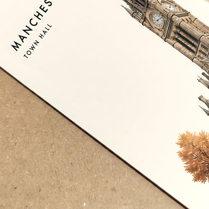 Manchester Town Hall Poster