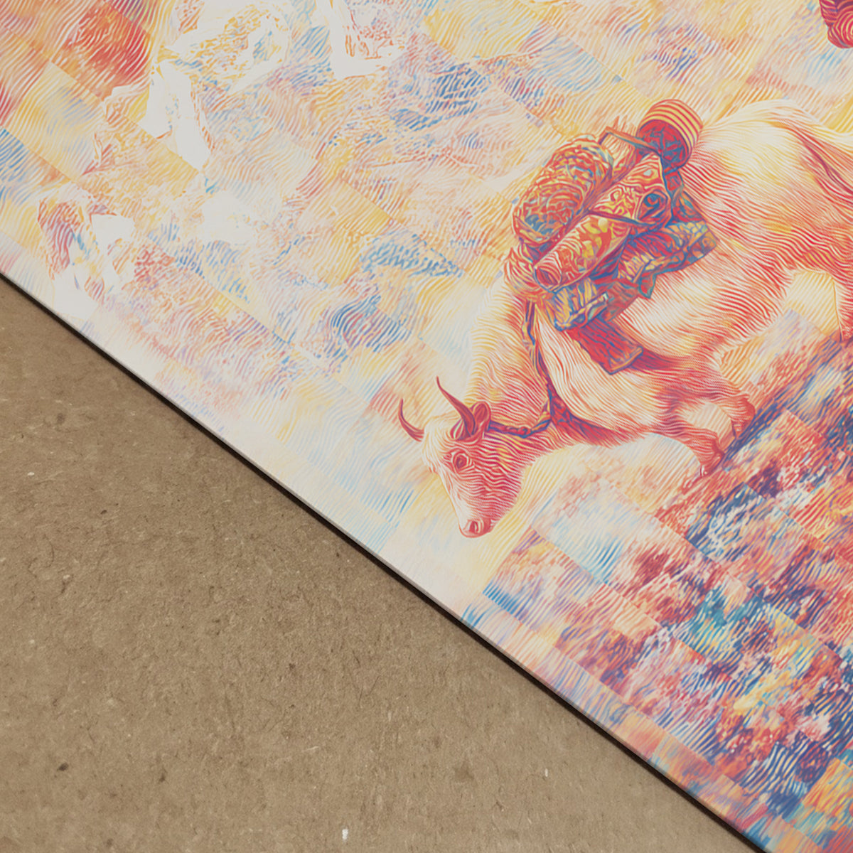 Mount Everest Yak Print