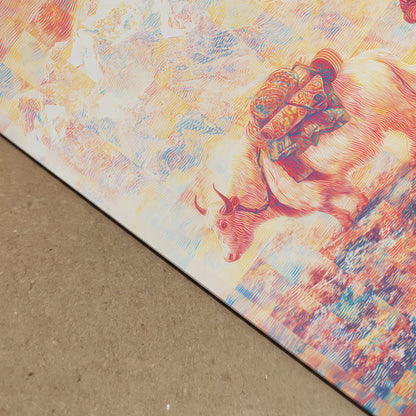 Mount Everest Yak Print
