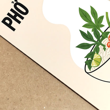 Vietnamese Pho Noodle Soup Poster