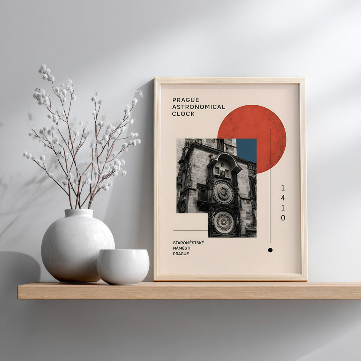 Prague Astronomical Clock Print