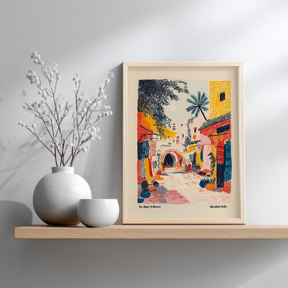 Marrakech Souks Print