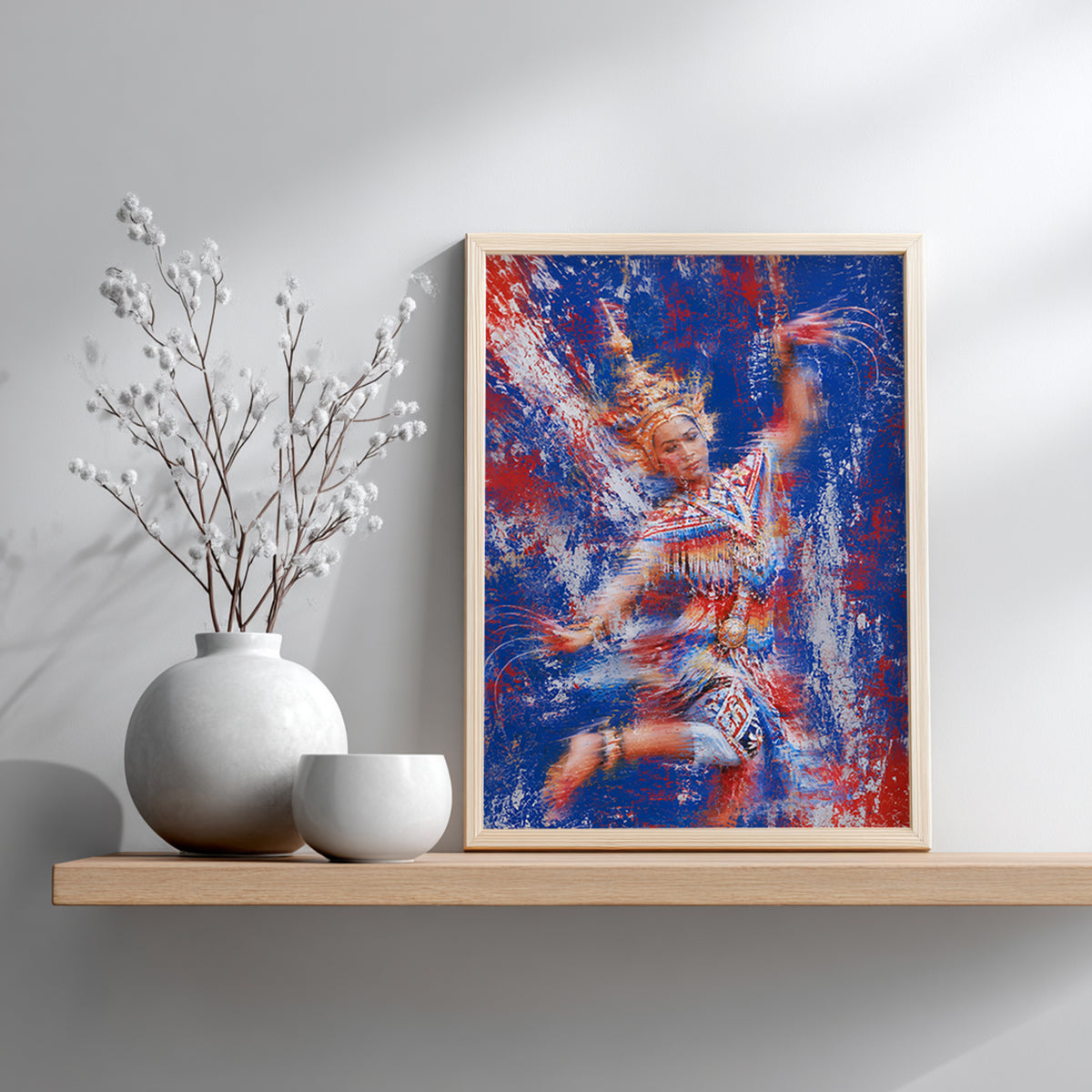 Southern Thai Nora Dance Print