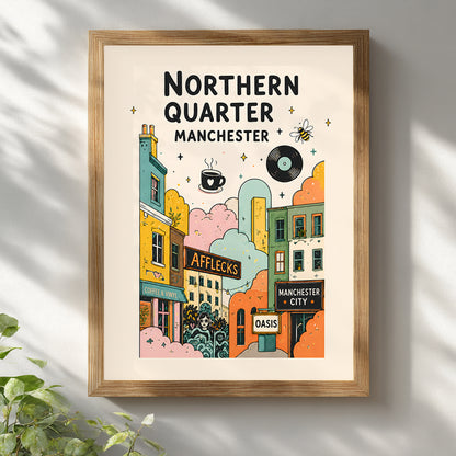 Manchester Norther Quarter Poster