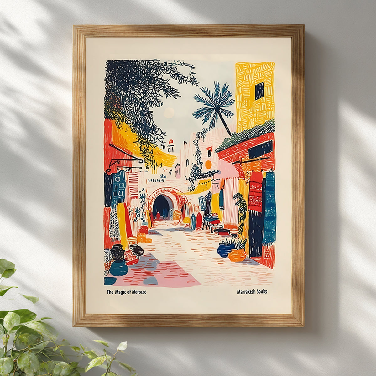 Marrakech Souks Print