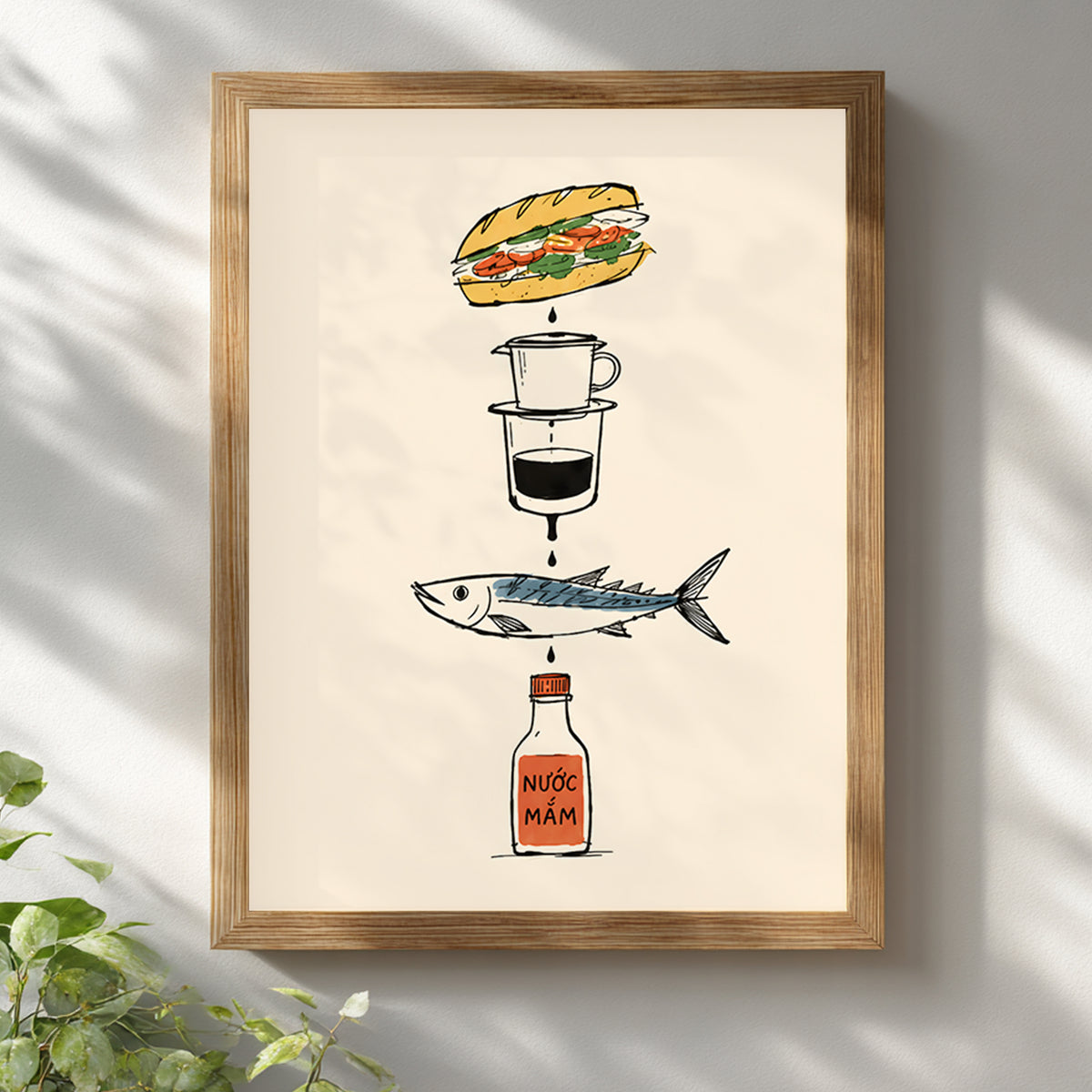 Vietnamese Kitchen Essentials Print