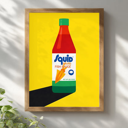 Thai Fish Sauce Pop Art Print