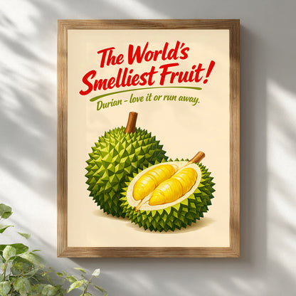 Smelly Thai Durian Poster