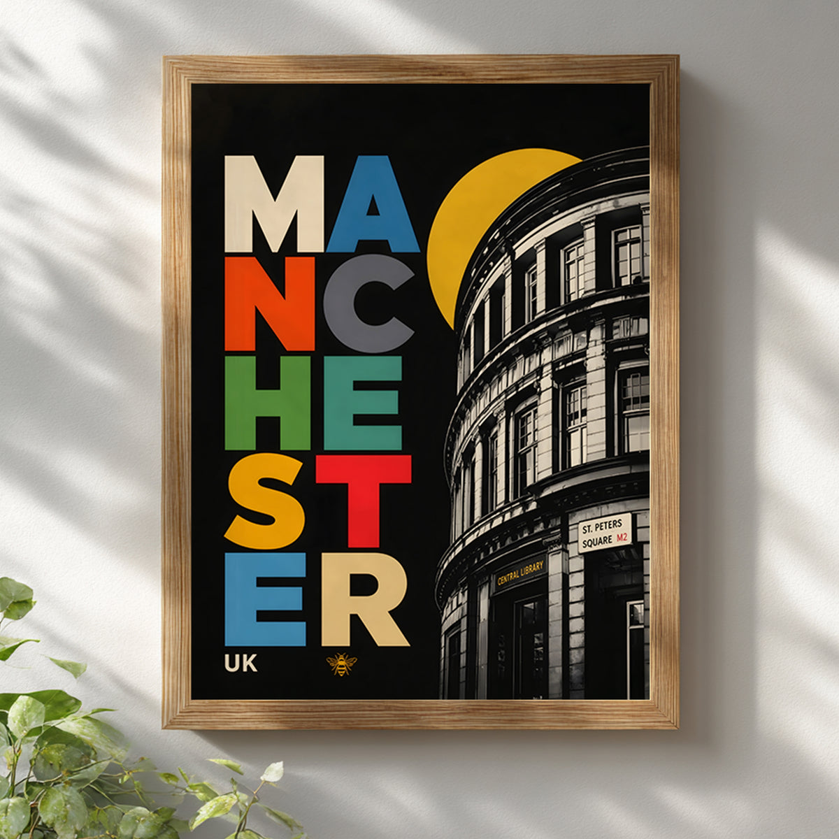 Manchester Central Library Print
